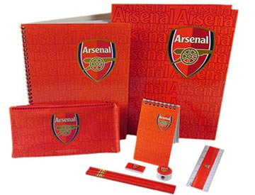 アーセナルサッカークラブ紙文具セット