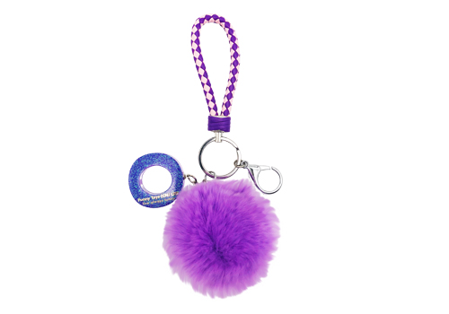 毛玉のキーホルダー