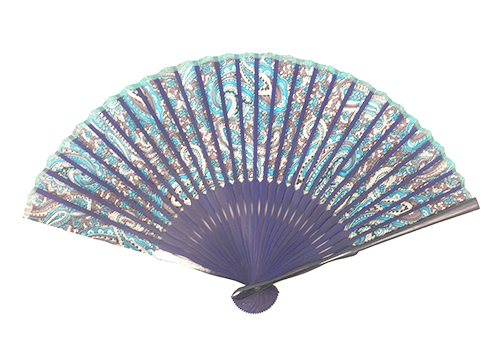 色染の折り扇子