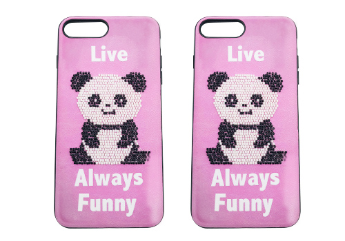 TPU珠刺繍のスマホケース