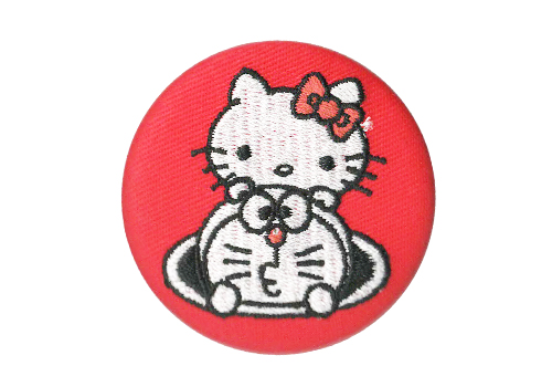 キャラクター電気刺繡のバッジ