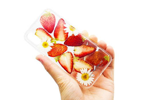 ドライフラワー・スマホケース