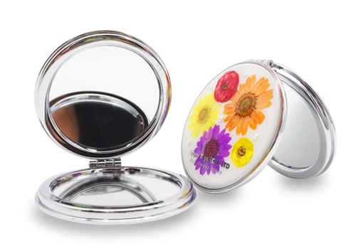 ドライフラワーの花鏡