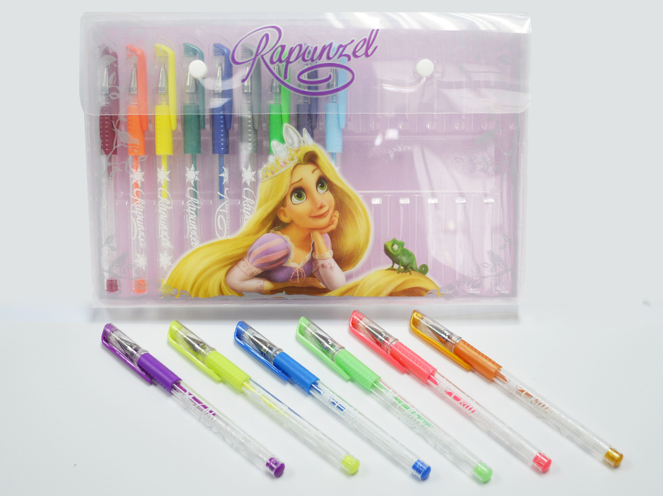 ラプンツェルのペン15色