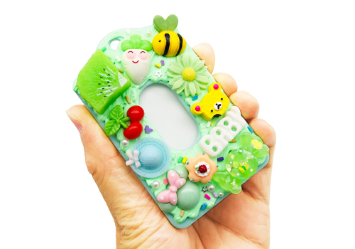 アクリル製のバスカードケース