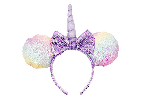 ユニコーンのディズニーカチューシャ