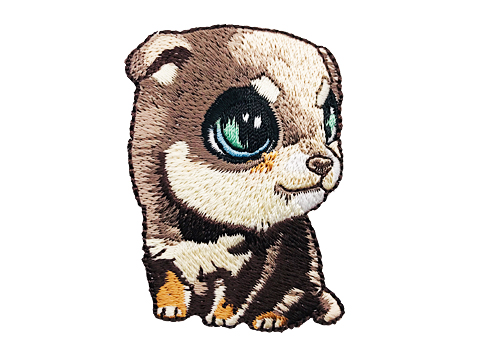 刺繍ステッカー-A