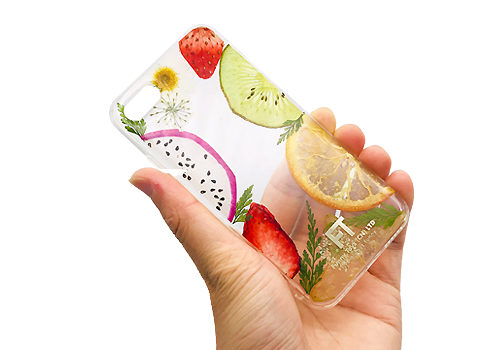 ドライフラワー・スマホケース