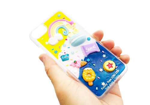 クリーム・スマホケース