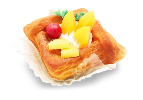 フルーツケーキ磁石の冷蔵庫シール