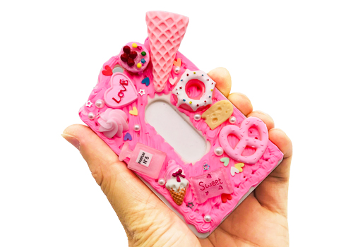 アクリル製のバスカードケース