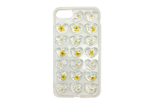 ドライフラワー・TPUスマホケース